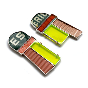 Bar Stools Earrings-Earrings-Carin Jones-Pistachios