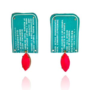 Barbie Mints Earrings-Earrings-Carin Jones-Pistachios