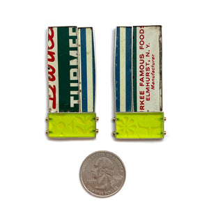 Barefoot in Hubbard's Kitchen Earrings-Earrings-Carin Jones-Pistachios