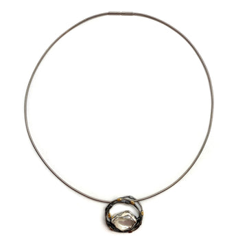 Baroque Pearl Vortex Pendant