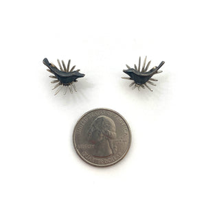 Bird in a Nest Studs-Earrings-Lisa Cimino-Pistachios