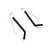 Black Angle Earrings-Earrings-Joanne Grimonprez-Pistachios
