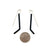 Black Angle Earrings-Earrings-Joanne Grimonprez-Pistachios