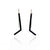 Black Angle Earrings-Earrings-Joanne Grimonprez-Pistachios