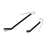 Black Asymmetric Earrings-Earrings-Joanne Grimonprez-Pistachios