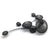 Black Blooming Statement Brooch