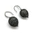 Black Diamond Bulb Earrings-Earrings-Sowon Joo-Pistachios