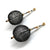 Black Diamond Drop Earrings-Earrings-Sowon Joo-Pistachios