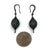 Black Diamond Point Earrings-Earrings-Sowon Joo-Pistachios