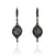 Black Diamond Point Earrings-Earrings-Sowon Joo-Pistachios