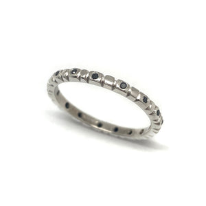 Black Diamond Ring-Rings-Shaesby Scott-Pistachios