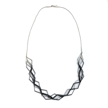 Black Geometric Necklace