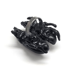 Black Inside Ring-Rings-Märta Mattsson-Pistachios