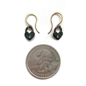 Black Lock Earrings-Earrings-Luana Coonen-Pistachios