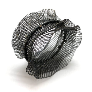 Black Rough Diamond Bracelet-Bracelets-Sowon Joo-Pistachios