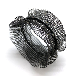 Black Rough Diamond Bracelet-Bracelets-Sowon Joo-Pistachios