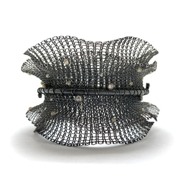 Black Rough Diamond Bracelet