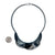 Black Scale Texture Collar-Necklaces-Emmeline Hastings-Pistachios