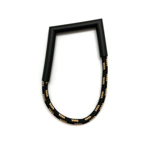 Black & White Rope Bracelet-Bracelets-Joanne Grimonprez-Pistachios