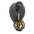 Black and Brown Knit Cord Earrings-Earrings-Brooke Marks-Swanson-Pistachios