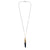 Black and Gold Pendant Necklace-Necklaces-Shaesby Scott-Pistachios