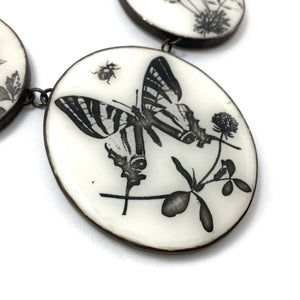 Blooming Birds Howlite Necklace-Necklaces-Kelly Jean Conroy-Pistachios