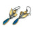 Blue Bird Opal Earrings-Earrings-Judith Neugebauer-Pistachios