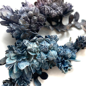 Blue Botanical Necklace-Necklaces-Hanna Liljenberg-Pistachios