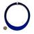 Blue Brushstroke Necklace-Necklaces-Eve Balashova-Pistachios