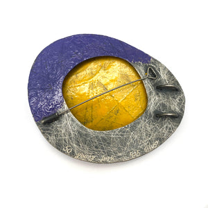 Blue 'Diamond' Brooch-Pins-So Young Park-Pistachios