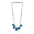 Blue Enamel Necklace with Gold Details-Necklaces-Jenne Rayburn-Pistachios