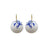 Blue Flora Earrings-Earrings-Ute van der Plaats-Pistachios