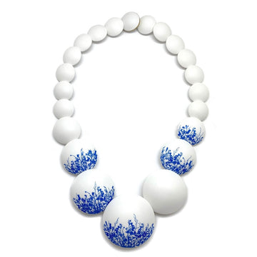 Blue Flora Necklace