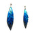 Blue Gradient Aluminum Earrings-Earrings-Eunseok Han-Pistachios