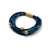 Blue Hematite Multi-Strand Bracelet-Bracelets-Oliwia Kuczynska-Pistachios
