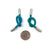 Blue Knot Earrings-Earrings-Gilly Langton-Pistachios