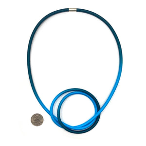 Blue Knot Necklace-Necklaces-Gilly Langton-Pistachios