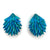 Blue Layered Aluminum Earrings-Earrings-Eunseok Han-Pistachios