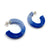 Blue Mobius Hoops-Earrings-Eve Balashova-Pistachios