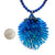 Blue Ombre Aluminum Pendant Necklace-Necklaces-Eunseok Han-Pistachios