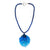 Blue Ombre Aluminum Pendant Necklace-Necklaces-Eunseok Han-Pistachios