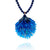 Blue Ombre Aluminum Pendant Necklace-Necklaces-Eunseok Han-Pistachios