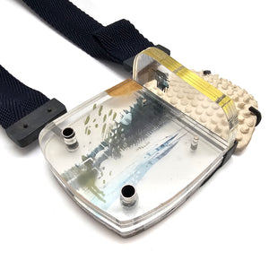 Blue Ribbon Necklace-Necklaces-Mélanie Denis-Pistachios