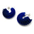 Blue Shell Hoops-Earrings-Lynne MacLachlan-Pistachios