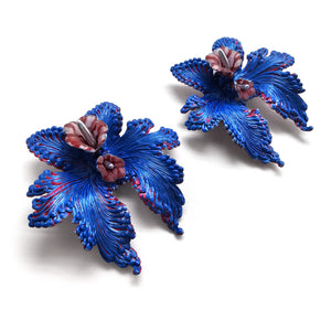 Blue Swallowtail Earrings-Earrings-Carina Shoshtary-Pistachios