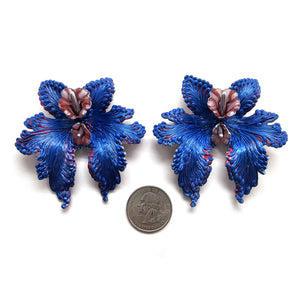 Blue Swallowtail Earrings-Earrings-Carina Shoshtary-Pistachios