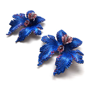 Blue Swallowtail Earrings-Earrings-Carina Shoshtary-Pistachios