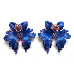 Blue Swallowtail Earrings-Earrings-Carina Shoshtary-Pistachios