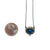 Blue Zircon Necklace-Necklaces-Austin Titus-Pistachios