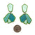 Blue and Green Vista Earrings-Earrings-Stephanie Smith-Pistachios